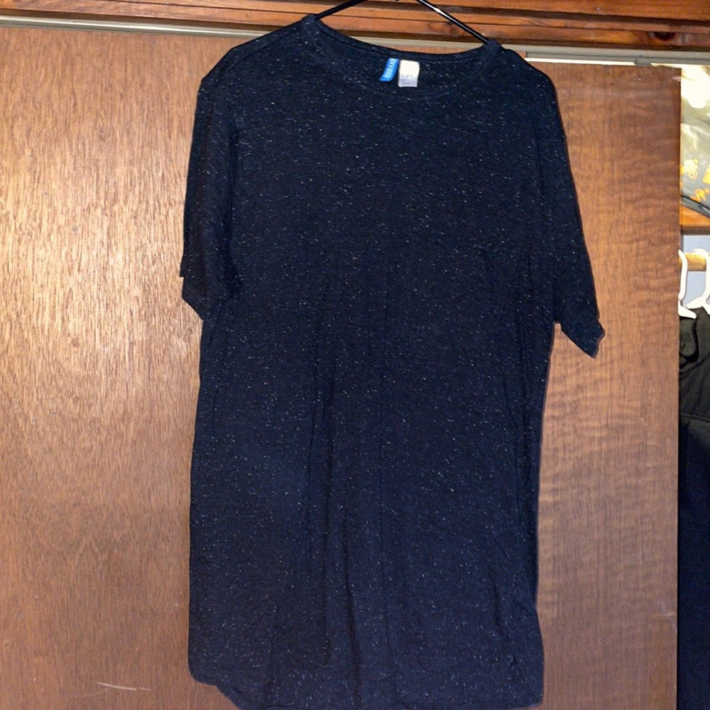 H&M Speckled Short Sleeve Basic Tee